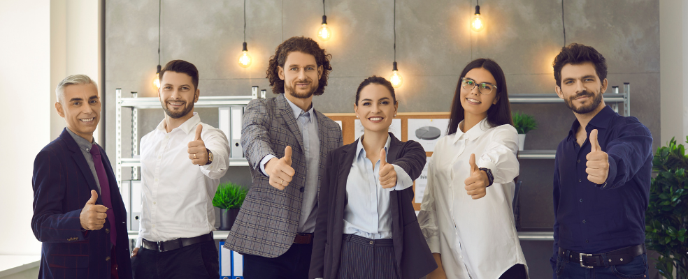 Group of Employees